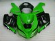 Grün Weiß Schwarz 2005-2006 ZX6R Motorrad Verkleidung Grün Weiß Schwarz 2005-2006 ZX6R Motorrad Verkleidung