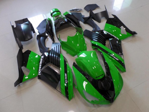 Grün und Schwarz 2006-2011 ZX14R ZZR1400 Motorrad Verkleidung Grün und Schwarz 2006-2011 ZX14R ZZR1400 Motorrad Verkleidung