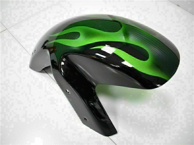 Grüne Flamme 2006-2008 EX650 Motorrad Verkleidung Grüne Flamme 2006-2008 EX650 Motorrad Verkleidung