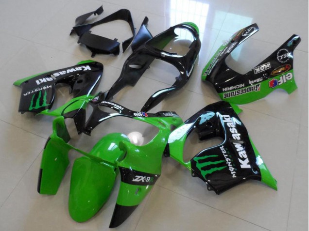 Grünes Monster 2000-2001 ZX9R Motorrad Verkleidung Grünes Monster 2000-2001 ZX9R Motorrad Verkleidung