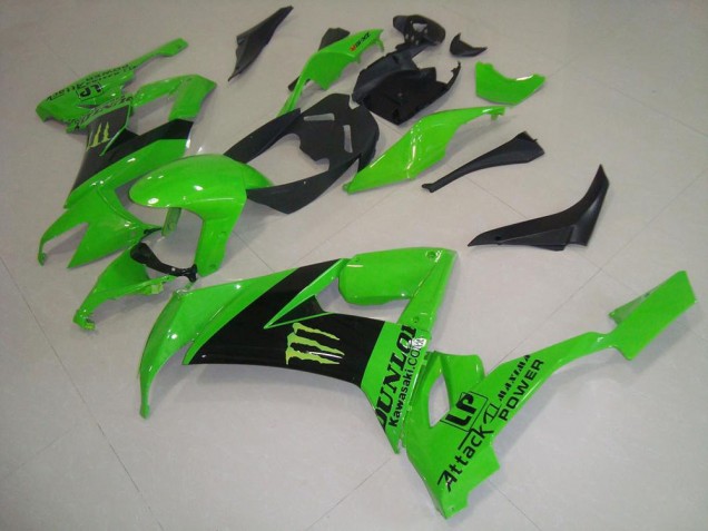 Grünes Monster 2008-2010 ZX10R Motorrad Verkleidung Grünes Monster 2008-2010 ZX10R Motorrad Verkleidung