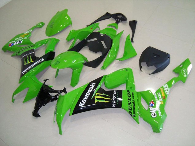 Grünes Monster 2008-2010 ZX10R Motorrad Verkleidungen Grünes Monster 2008-2010 ZX10R Motorrad Verkleidungen