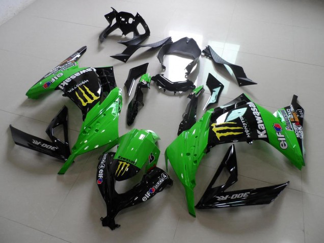 Grünes Monster 2013-2016 ZX300R Motorrad Verkleidung Grünes Monster 2013-2016 ZX300R Motorrad Verkleidung