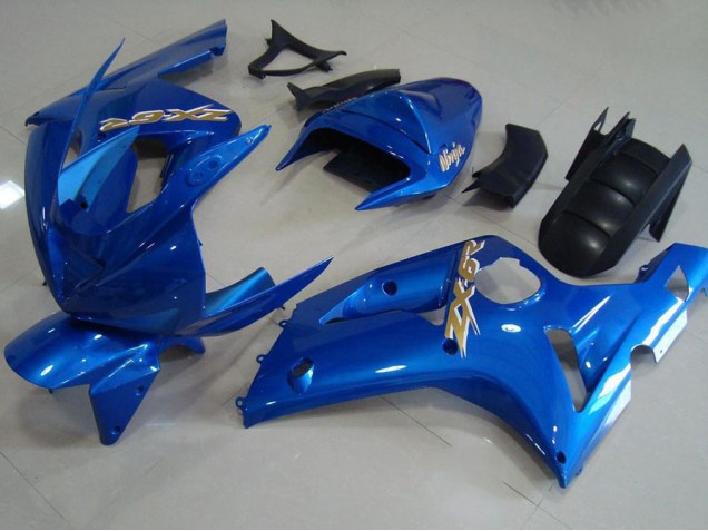 Hell blau 2003-2004 ZX6R Motorrad Verkleidung Hell blau 2003-2004 ZX6R Motorrad Verkleidung