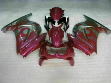 Lila Rot 2008-2012 EX250 Motorrad Verkleidung