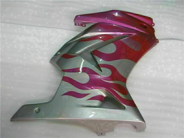 Lila Rot 2008-2012 EX250 Motorrad Verkleidung Lila Rot 2008-2012 EX250 Motorrad Verkleidung