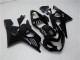 Suzuki GSXR 600/750 Motorrad Verkleidung 2004-2005 - Glanzendes Schwarz