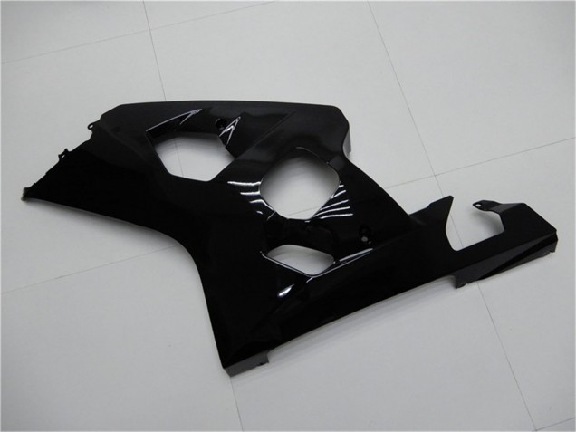 Suzuki GSXR 600/750 Motorrad Verkleidung 2004-2005 - Glanzendes Schwarz