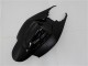 Suzuki GSXR 600/750 Motorrad Verkleidung 2006-2007 - Matt Schwarz Glanzendes Schwarz