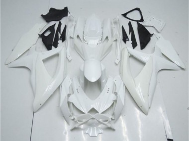 Suzuki GSXR 600/750 Motorrad Verkleidung 2008-2010 - Weiss