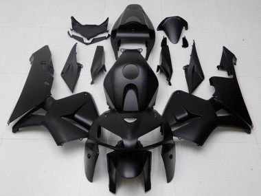 Honda CBR600RR Motorrad Verkleidung 2005-2006 - Matt Schwarz