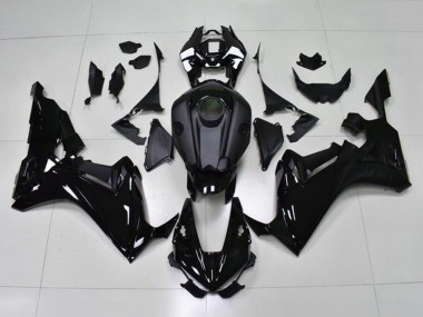 Honda CBR1000RR Motorrad Verkleidung 2017-2023 - Glanzendes Schwarz Matt Schwarz