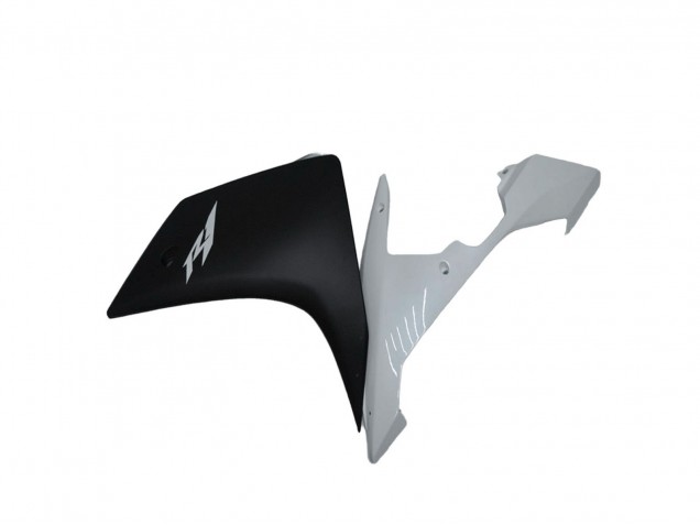 Yamaha YZF R1 Motorrad Verkleidung 2007-2008 - Weiss Matt Schwarz