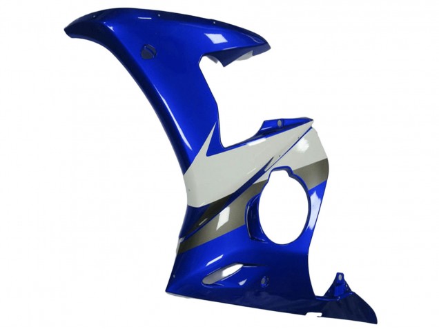 Yamaha YZF R6 Motorrad Verkleidung 2003-2004 - Blau Weiss