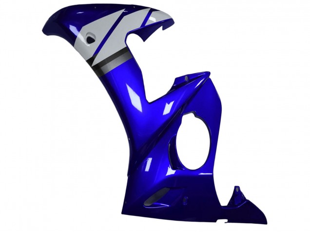 Yamaha YZF R6 Motorrad Verkleidung 2003-2004 - Blau Weiss