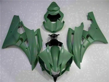Yamaha YZF R6 Motorrad Verkleidung 2006-2007 - Armee Grun