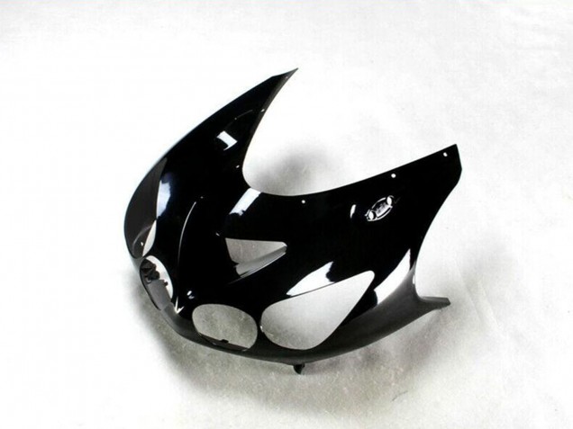 Kawasaki ZX14R ZZR1400 Motorrad Verkleidung 2006-2011 - Glanzendes Schwarz
