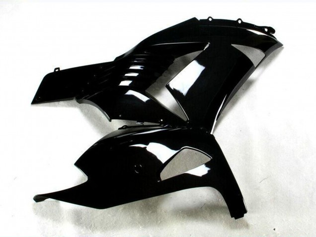 Kawasaki ZX14R ZZR1400 Motorrad Verkleidung 2006-2011 - Glanzendes Schwarz