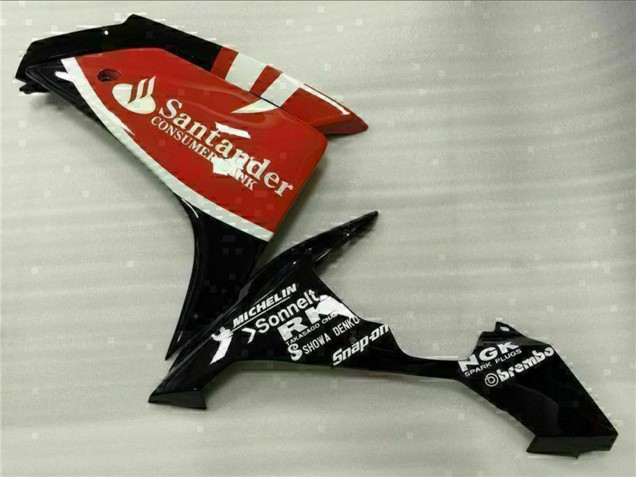 Yamaha YZF R1 Motorrad Verkleidung 2007-2008 - Rot Weiss Schwarz Fimer Santunder 46