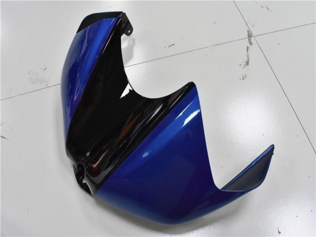 Yamaha YZF R6 Motorrad Verkleidung 2006-2007 - Blau Gelb Glanzendes Schwarz Hai
