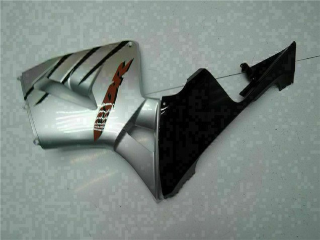 Honda CBR600RR Motorrad Verkleidung 2005-2006 - Glanzendes Schwarz Silber