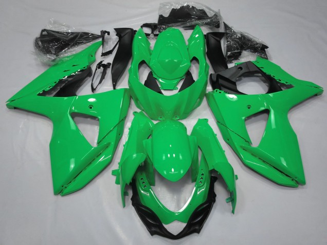 Suzuki GSXR 1000 Motorrad Verkleidung 2009-2016 - Grun Schwarz
