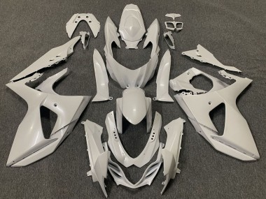 Suzuki GSXR 1000 Motorrad Verkleidung 2009-2016 - Glanzendes Weiss