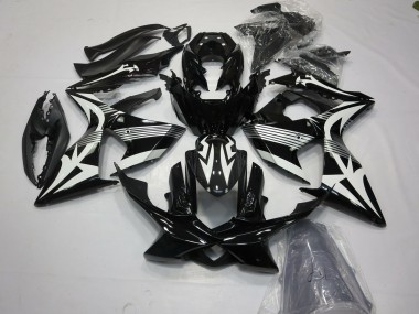 Suzuki GSXR 1000 Motorrad Verkleidung 2009-2016 - Weiss Schwarz