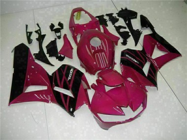 Honda CBR600RR Motorrad Verkleidung 2013-2023 - Lila Glanzendes Schwarz