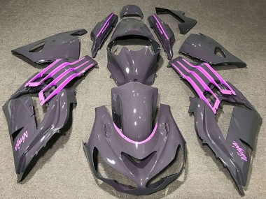 Kawasaki ZX14R Motorrad Verkleidung 2012-2024 - Nardo Grau Rosa