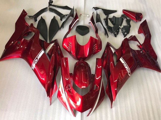 Yamaha R6 Motorrad Verkleidung 2017-2023 - Rot