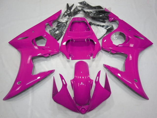Yamaha R6 Motorrad Verkleidung 2003-2004 - Glanzendes Rosa