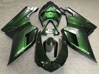 Ducati 848 Motorrad Verkleidung 2007-2014 - Grun