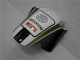 Honda CBR600 F4i Motorrad Verkleidung 2001-2003 - Weiss Gelb Glanzendes Schwarz Playboy