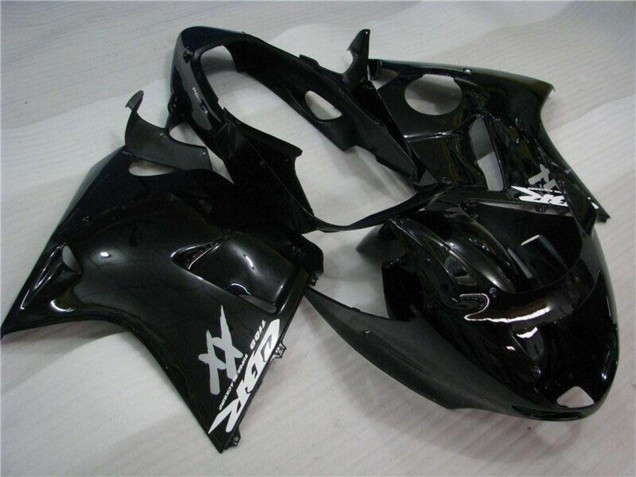 Honda CBR1100XX Blackbird Motorrad Verkleidung Kit 1996-2007 - Glanzendes Schwarz