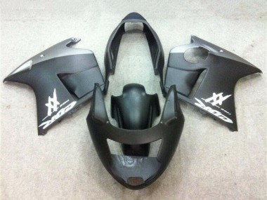 Honda CBR1100XX Blackbird Motorrad Verkleidung 1996-2007 - Matt Schwarz Silber