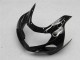 Suzuki GSXR 600/750 Motorrad Verkleidung 2001-2003 - Glanzendes Schwarz Silber Flamme