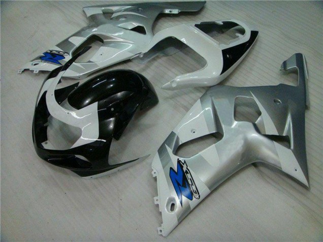 Suzuki GSXR 600/750 Motorrad Verkleidung 2001-2003 - Gelb Glanzendes Schwarz