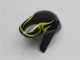 Suzuki GSXR 600/750 Motorrad Verkleidung 2001-2003 - Glanzendes Schwarz Gelb Flamme