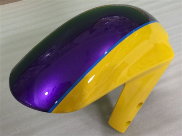 Suzuki GSXR 600/750 Motorrad Verkleidung 2001-2003 - Gelb Lila