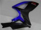 Suzuki GSXR 600/750 Motorrad Verkleidung 2006-2007 - Blau Matt Schwarz Rot