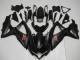 Suzuki GSXR 600/750 Motorrad Verkleidung 2008-2010 - Matt Schwarz Rot