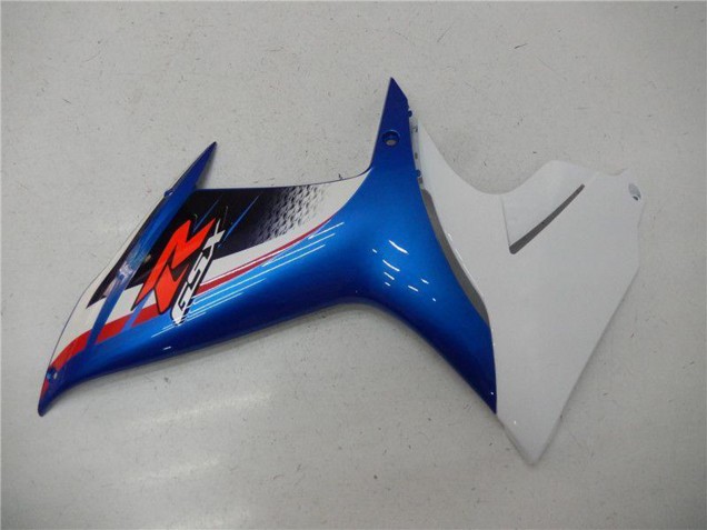 Suzuki GSXR 600/750 Motorrad Verkleidung 2011-2024 - Weiss Blau Schwarz Rot