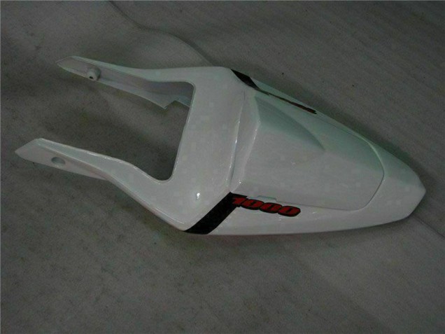 Suzuki GSXR 1000 Abs Motorrad Verkleidungen 2003-2004 - Weiss Blau Glanzendes Schwarz Rot