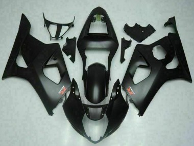 Suzuki GSXR 1000 Motorrad Verkleidung 2003-2004 - Matt Schwarz Rot