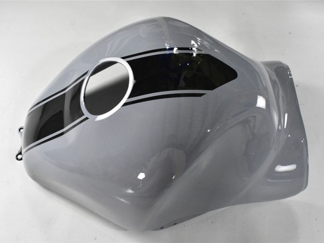 Suzuki GSXR 1300 Hayabusa Motorrad Verkleidung 1996-2007 - Nardo Grau Schwarz Kein Aufkleber