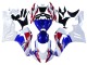 Honda CBR1000RR-R Motorrad Verkleidung 2020-2023 - Weiss Rot Blau