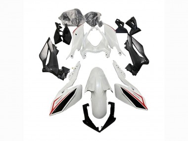 Kawasaki Z400 Motorrad Verkleidung 2018-2024 - Weiss Rot Schwarz