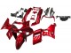 Kawasaki ZZR600 Motorrad Verkleidung 1998-2003 - Rot mit Schwarz Flamme