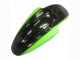 Kawasaki ZZR600 Motorrad Verkleidung 1998-2003 - Grun Glanzendes Schwarz Flamme